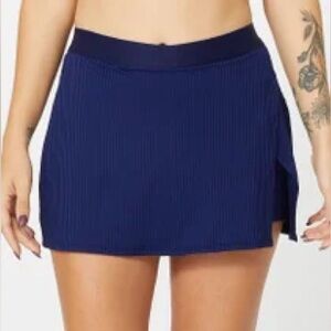 NWT SIZE S/XXL EleVen by Venus Williams Blue Skorts High-Waisted Performance